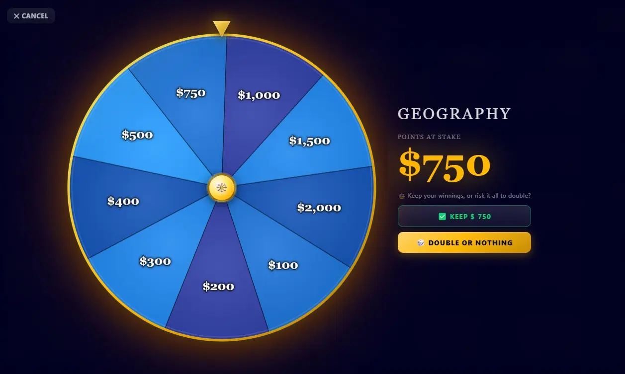 KnowIt Wild Mode wheel